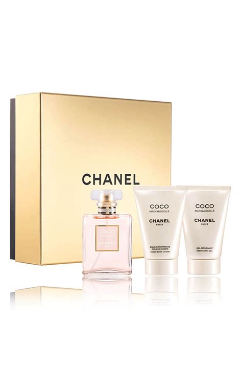 chanel coco set|Coco Chanel mademoiselle gift set.